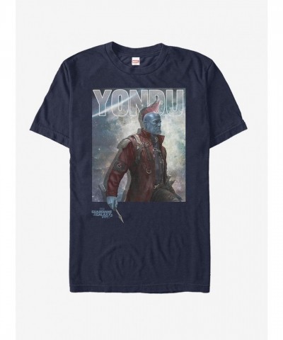 Marvel Yondu Udonta Navy Blue T-Shirt - Guardians of the Galaxy