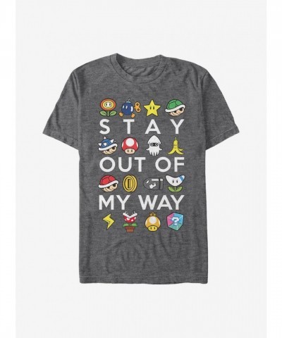 Nintendo Grey Mario T-Shirt for Men