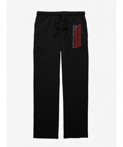 Dungeons & Dragons Movie Pajama Pants - Unisex Honor Among Thieves Black