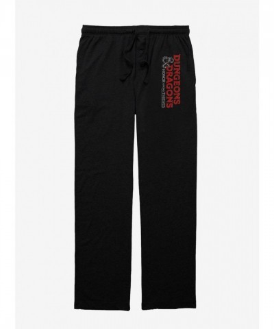 Dungeons & Dragons Movie Pajama Pants - Unisex Honor Among Thieves Black