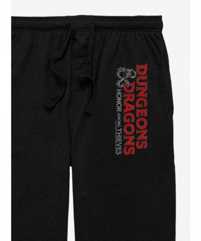 Dungeons & Dragons Movie Pajama Pants - Unisex Honor Among Thieves Black
