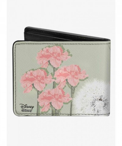 Disney Men's Vegan Leather Tinker Bell Bifold Wallet