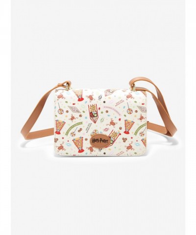 Harry Potter Inspired Honeydukes Candy Print Crossbody Bag for Women