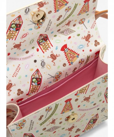 Harry Potter Inspired Honeydukes Candy Print Crossbody Bag for Women