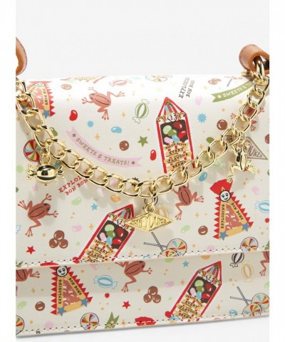 Harry Potter Inspired Honeydukes Candy Print Crossbody Bag for Women