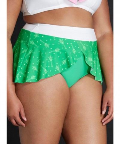 Sailor Jupiter Skirted Swim Bottoms for Plus Size Women