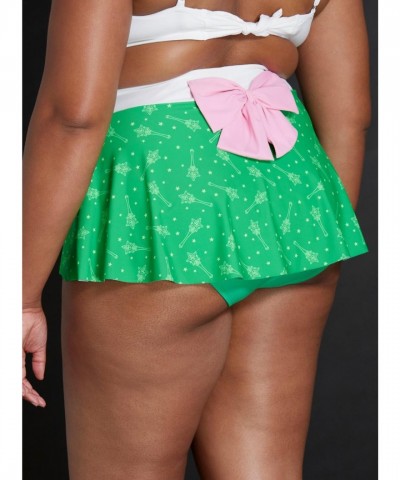 Sailor Jupiter Skirted Swim Bottoms for Plus Size Women