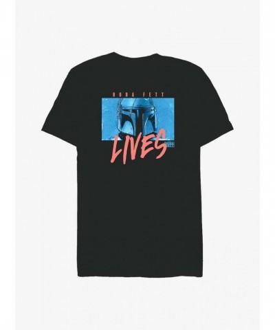 Star Wars Boba Fett T-Shirt - Lightweight Grey Men's