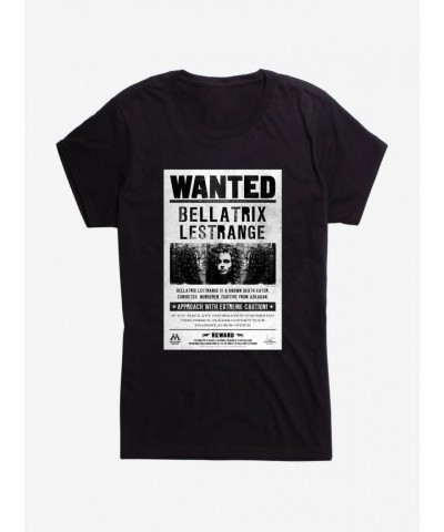 Harry Potter Bellatrix Lestrange Wanted Poster for Girls T-Shirt