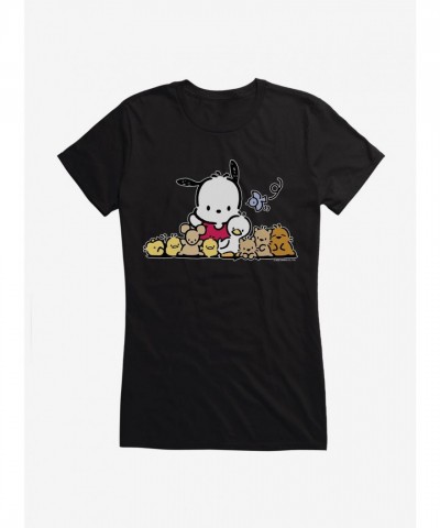Pochacco Playful Girls Outdoor Tee