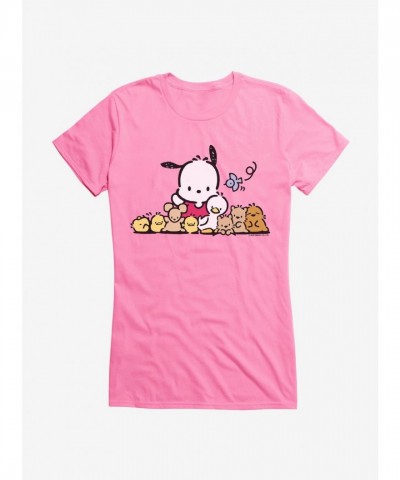 Pochacco Playful Girls Outdoor Tee