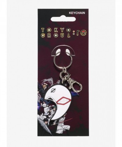 Tsukiyama Crescent Moon Mask Keychain from Tokyo Ghoul:re
