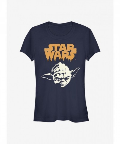 Yoda Ghoul Girls T-Shirt - Lightweight Cotton Junior Size Tee