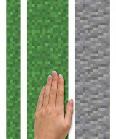 Minecraft Block Peel and Stick Wall Decals by RoomMates - 16 Pieces