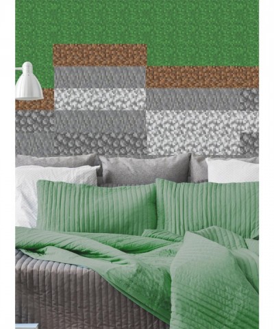 Minecraft Block Peel and Stick Wall Decals by RoomMates - 16 Pieces