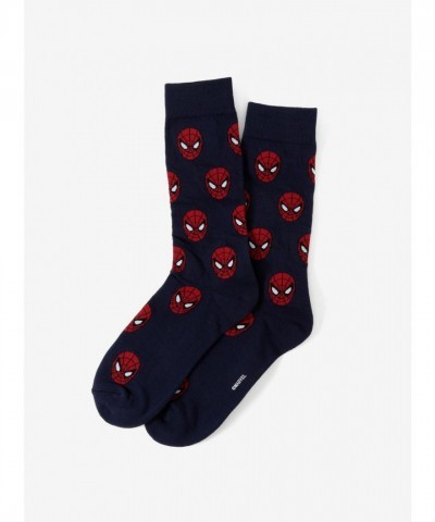 Marvel Navy Spider-Man Socks for Comfortable Superhero Style