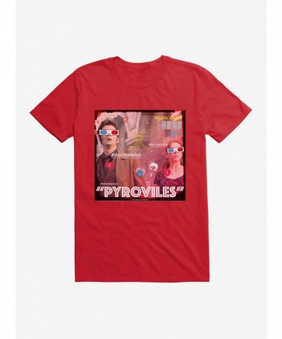 Doctor Who Tenth Doctor Pyroviles Lightweight Cotton T-Shirt for Men