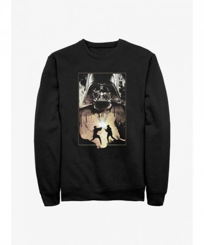 Star Wars Authentic Combat Sweatshirt - Black Men's