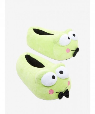 Keroppi Comfy Plush Slippers for Women