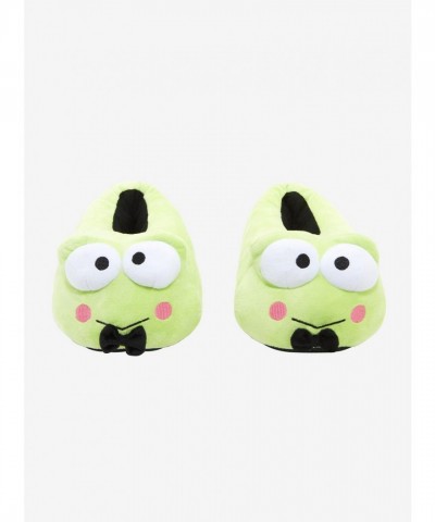 Keroppi Comfy Plush Slippers for Women