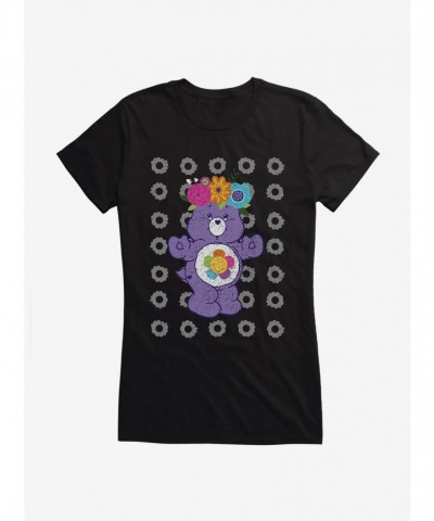 Care Bears Harmony Floral Tee for Girls