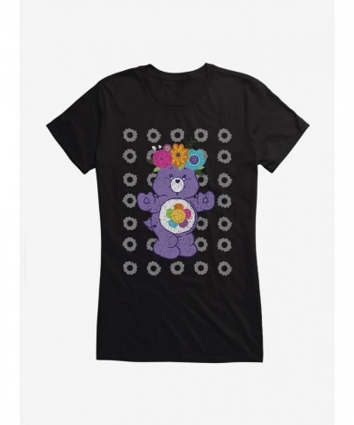 Care Bears Harmony Floral Tee for Girls