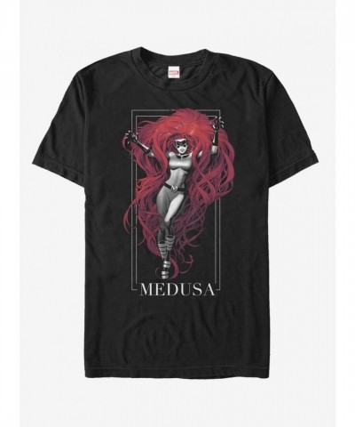 Marvel Black Madame Medusa T-Shirt for Men