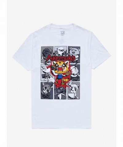 Aggretsuko Unisex Cotton T-Shirt for Stress Relief