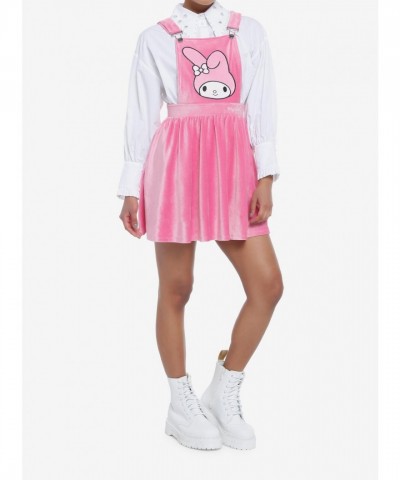 My Melody Kawaii Pink Velvet Skirtall for Girls