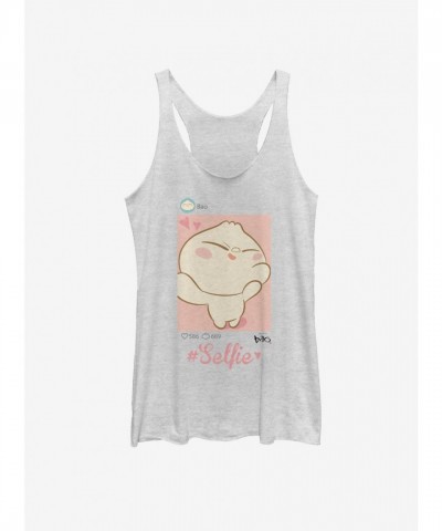 Disney Pixar Bao Bao Girl's White Selfie Tank Top