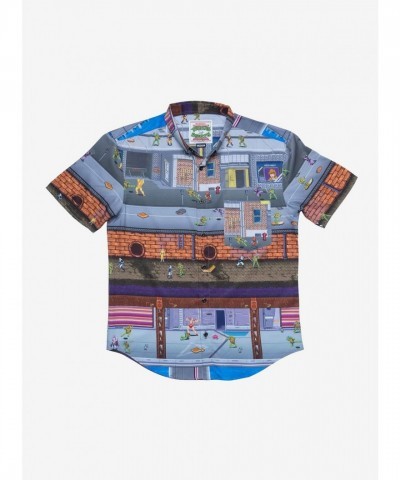 RSVLTS Teenage Mutant Ninja Turtles "Button Mashers" Youth KUNUFLEX Graphic T-Shirt
