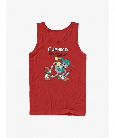 Cuphead Red Spider Boss Tank Top for Men