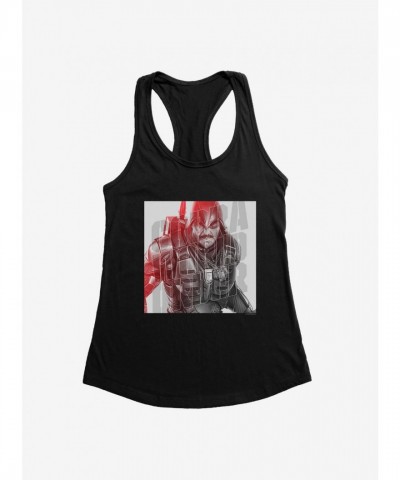 G.I. Joe Major Bludd Girls Cartoon Tank Top