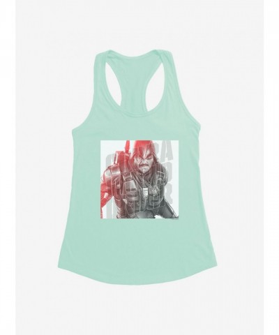 G.I. Joe Major Bludd Girls Cartoon Tank Top
