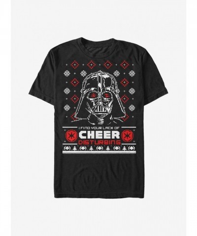 Star Wars Holiday T-Shirt - Elegant Men's Black Tee