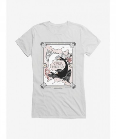 Ever Never: Good & Evil Tarot Card Themed T-Shirt - White Junior Size