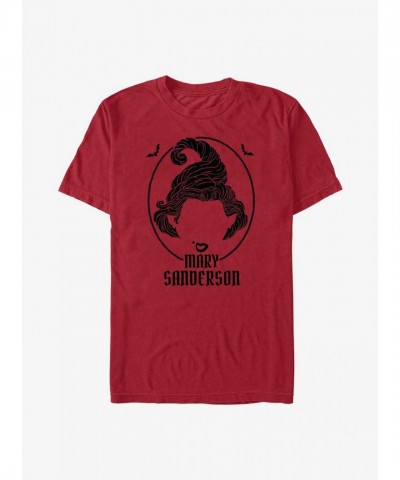 Disney Hocus Pocus Mary Sanderson Red T-Shirt for Men