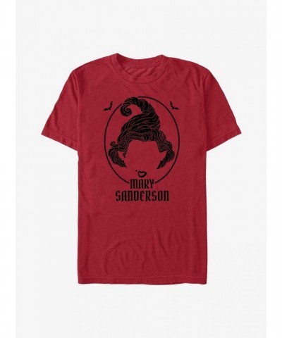 Disney Hocus Pocus Mary Sanderson Red T-Shirt for Men