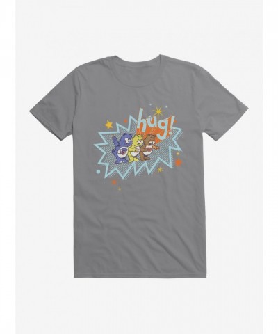Care Bear Retro Hug T-Shirt - Lightweight Cotton for Men