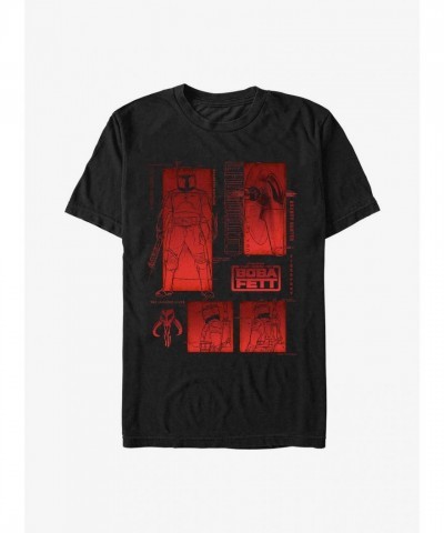 Star Wars Red Icons Living Legend T-Shirt - Inspired by Boba Fett