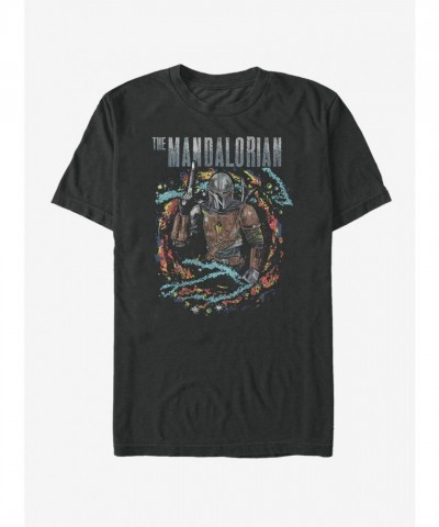 The Mandalorian Intense Surround Tee - Black Men's