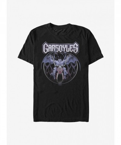 Disney Let's Ride Gargoyles T-Shirt - Black Men's