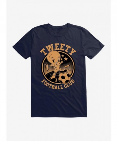 Looney Tunes Tweety Football Club Unisex Cotton T-Shirt