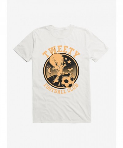 Looney Tunes Tweety Football Club Unisex Cotton T-Shirt