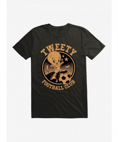 Looney Tunes Tweety Football Club Unisex Cotton T-Shirt