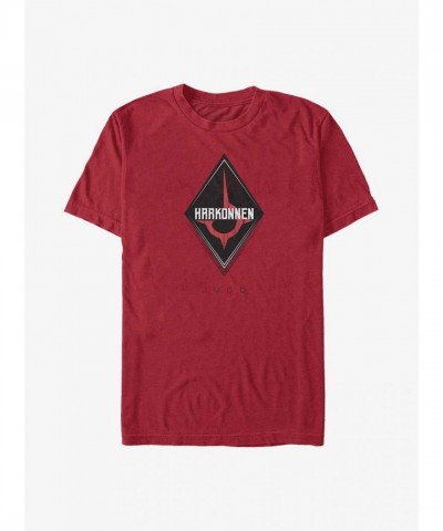 Dune Harkonnen Emblem Red T-Shirt for Men