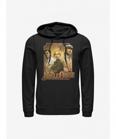Disney Jungle Cruise Adventure Hoodie - Men's Black