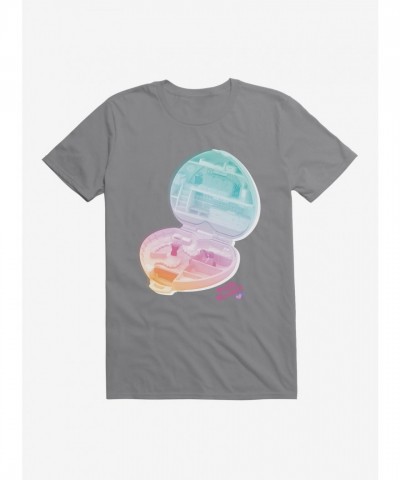 Polly Pocket Playset T-Shirt for Men - Lightweight Cotton Gradient Design
