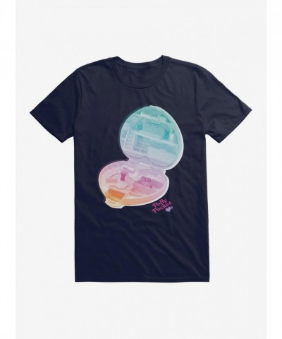 Polly Pocket Playset T-Shirt for Men - Lightweight Cotton Gradient Design