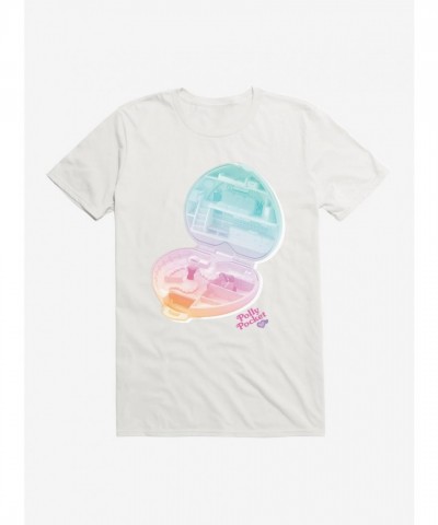 Polly Pocket Playset T-Shirt for Men - Lightweight Cotton Gradient Design